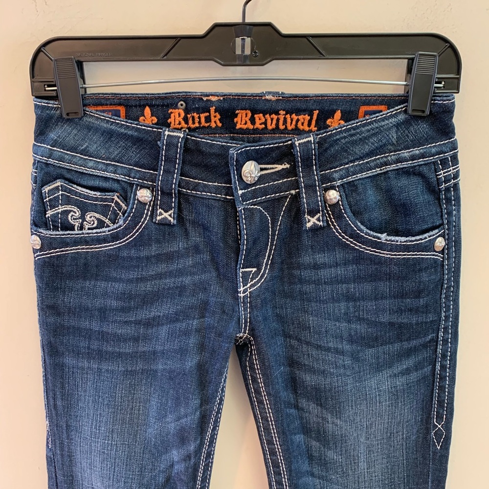 Rock Revival Deborah Boot Cut Jeans 26 - Picture 2 of 6